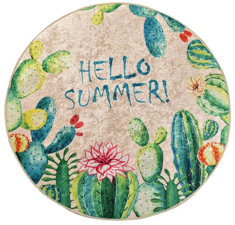 Πατάκι Μπάνιου Hello Summer 359CHL4251 Multi L'essentiel Maison 140X140 Πολυέστερ