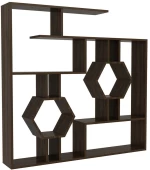 Βιβλιοθήκη Tamara 875ZNA3637 134x22x134cm Walnut