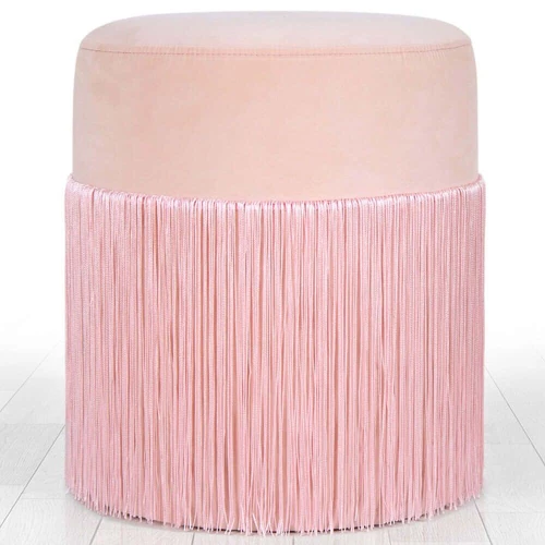 Σκαμπό Merkur 209FLF1257 Φ45x40cm Pink