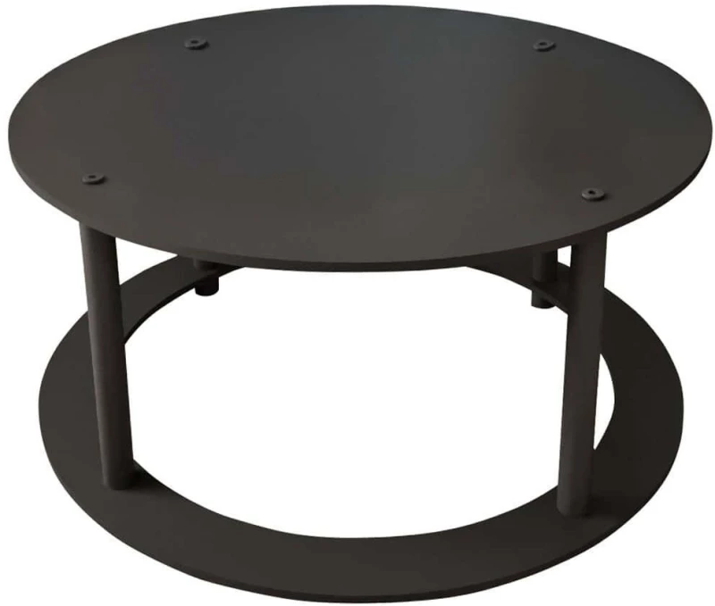 Τραπέζι Σαλονιού Hole Round 282PTR1507 Φ70x38cm Black