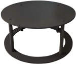 Τραπέζι Σαλονιού Hole Round 282PTR1507 Φ70x38cm Black