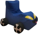 Πουφ Παιδικό Αδιάβροχο Car 535PFT1176 50x90x70cm Blue