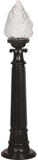 Φωτιστικό Δαπέδου 685AVN1278 Φ15x90cm E27 40W Black Opviq