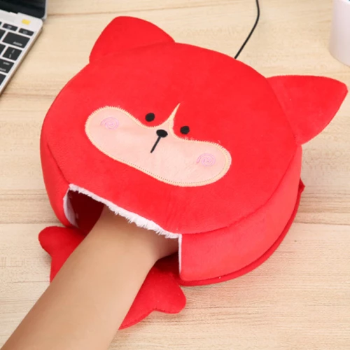 Θερμαινόμενο USB Mousepad Κόκκινο Αλεπουδάκι