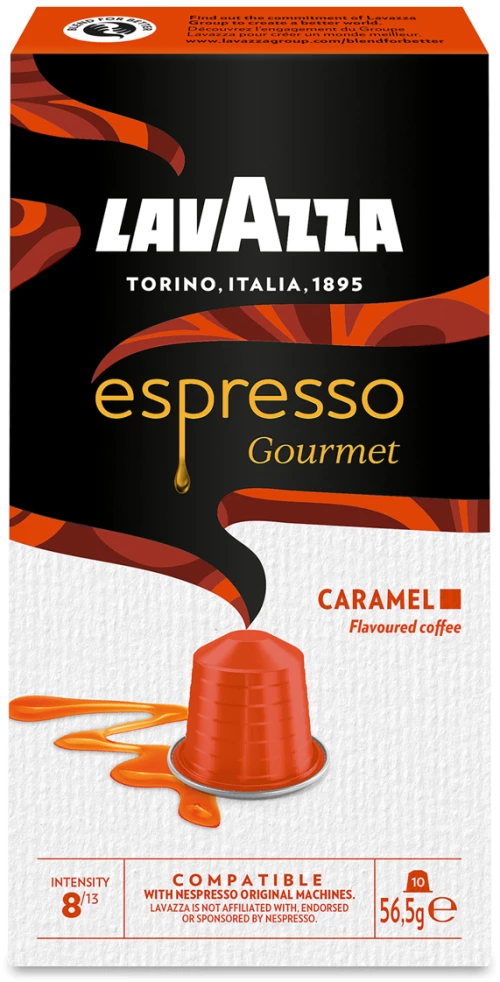 Κάψουλες Nespresso Συμβατές Lavazza Gourmet Caramel 10 τεμάχια
