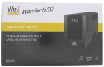 UPS 650VA Well LINE INTERACTIVE UPS-LINT-WARRIOR650-WL