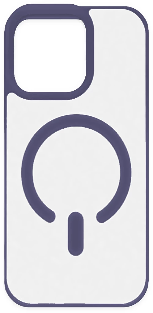 ObaStyle Creative Semiclear Case για Apple iPhone 16 Pro Max - Σκούρο Μπλε