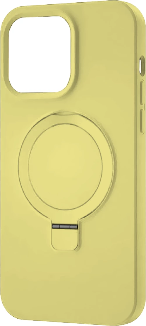 ObaStyle Creative Stand Case για Apple iPhone 16 - Κίτρινο