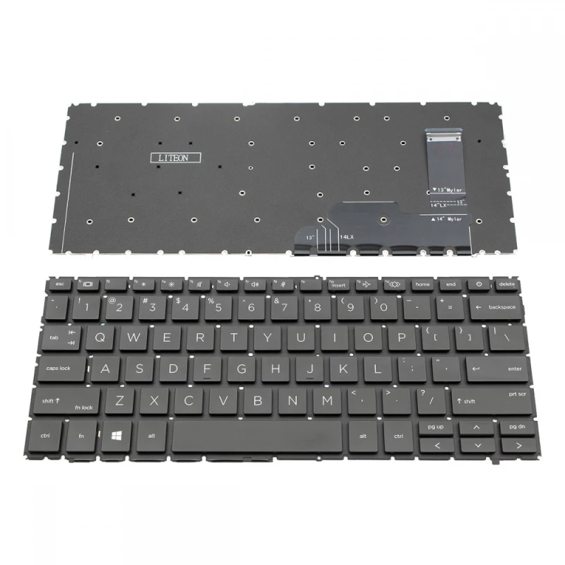 Πληκτρολόγιο HP EliteBook 840 G9 Black Without Frame US (SMALL Enter) - 6037B0224801