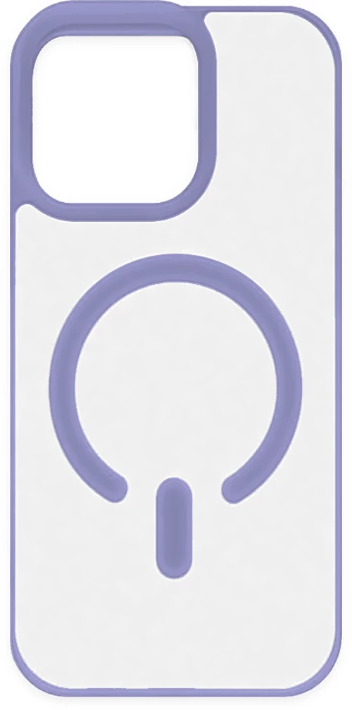 Obastyle Colourful Edges Magnetic Clear Case για Apple iPhone 13 Pro - Baby Blue