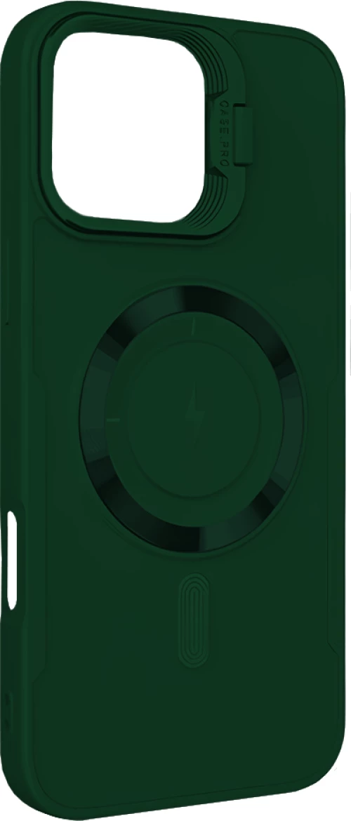 ObaStyle Creative Camera Stand Case για Apple iPhone 14 Pro Max - Σκούρο Πράσινο
