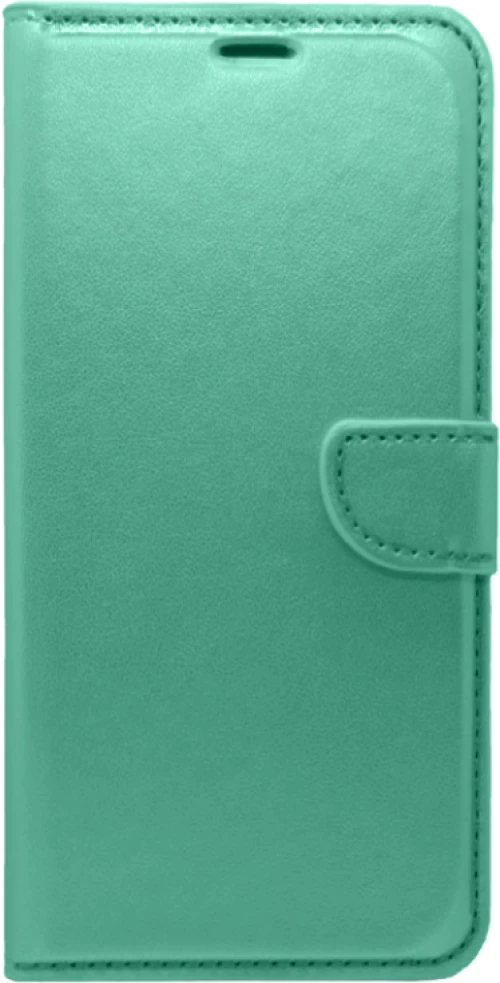 Θήκη flip με υποδοχή καρτών και δυνατότητα STAND για Xiaomi Poco F6 - Τιρκουάζ