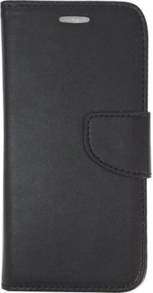 Θήκη flip με υποδοχή καρτών και δυνατότητα STAND για Xiaomi Redmi 13 - Μαύρο