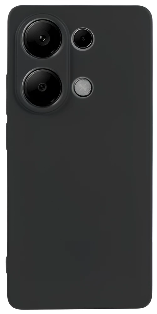 Θήκη σιλικόνης TPU Ultra Slim 0.3mm soft mat για Xiaomi Redmi Note 13 Pro 4G - Μαύρο