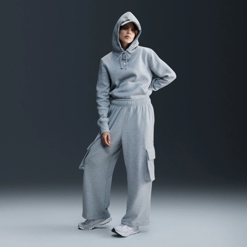 Nike Sportswear Phoenix Fleece HF6839 HF6839-063 NIKE Γκρι