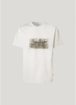 Pepe Jeans DALTER TEE ΜΠΛΟΥΖΑ ΑΝΔΡΙΚΟ PM509780-803 PEPE JEANS Λευκό