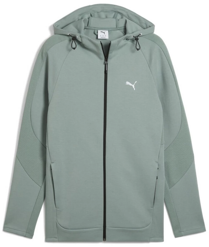 Puma EVOSTRIPE Full-Zip Hoodie DK 684613-30 PUMA ΠΡΑΣΙΝΟ