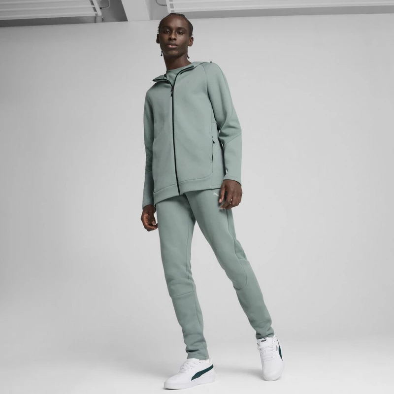 Puma EVOSTRIPE Full-Zip Hoodie DK 684613-30 PUMA ΠΡΑΣΙΝΟ