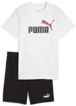 Puma ESS 2 COLOR No. 1 Logo Tee and Shorts Set B 686298-02 PUMA Λευκό
