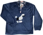 Fleece Πυτζάμες Μπλε CT-108