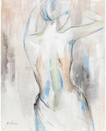 Πίνακας ArteLibre "Γυναικεία Φιγούρα" Καμβάς 60x90cm