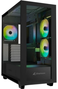 Κουτί Υπολογιστή Sharkoon Rebel C60 Midi Tower Μαύρο
