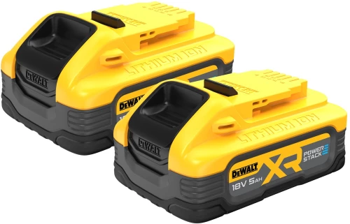 DeWalt DCBP518H2-XJ Powerstack 2x 18V XR 5Ah Battery Set