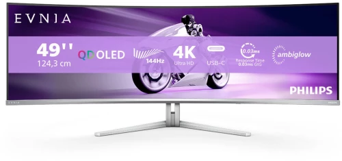 Οθόνη Υπολογιστή Philips Evnia 8000 49M2C8900L/00 48.9" 5120 x 1440 Dual QHD QDOLED Curved