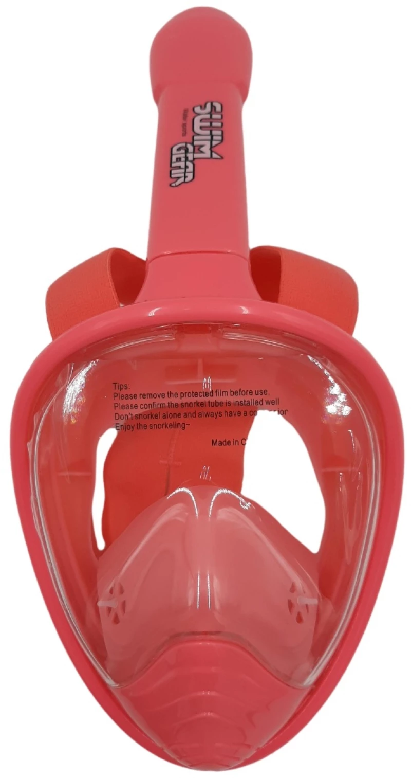 Μάσκα θαλάσσης FULL FACE παιδική XS Ροζ SWIM GEAR 36725