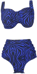 Γυναικείο μπικίνι set μπλε-μαύρο sunlover 5037-228