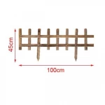 45x100cm Ξύλινη Μπορντούρα Γκαζόν