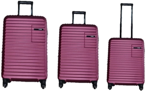 Rain RB8071S Green, Σκληρή, Set 76,67,55cm, Μπορντώ