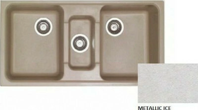 SANITEC Harmony 325 (97x51cm) - Metallic Ice