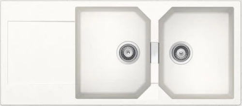 Schock Manhattan Cristalite Ένθετος Νεροχύτης 116x51cm SuperWhite