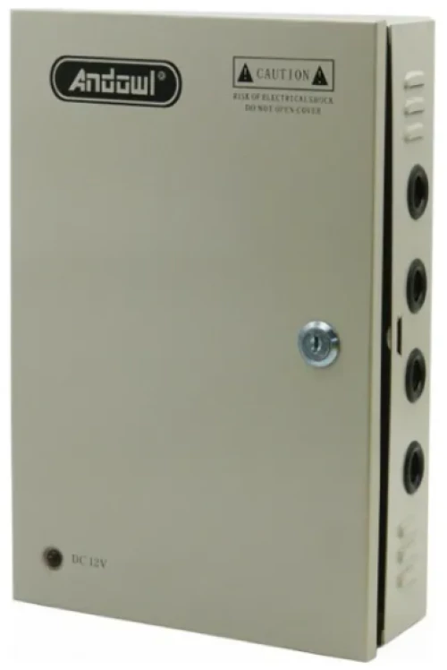 Andowl Τροφοδοτικό Κουτί Συστημάτων CCTV Q-T174