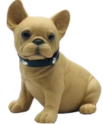 French Bulldog Ηχείο Bluetooth με Ραδιόφωνο CH-M240 Beige
