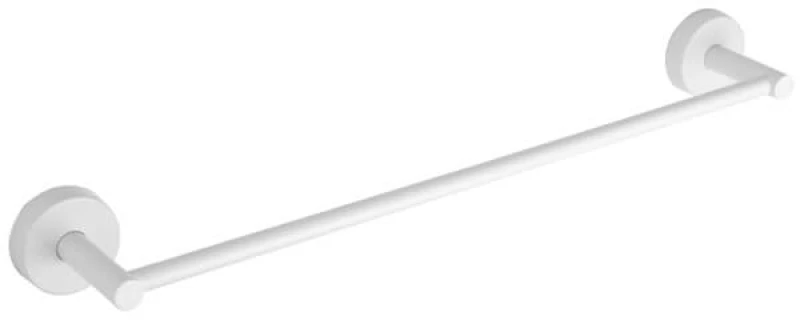 Karag Uno 124066 Πετσετοκρεμάστρα Λευκή Ματ 40 cm