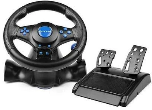 Τιμονιέρα Racing Wheels R180 For NS / PS4 / PS3 /PC / Xb 360 / Xb One / Android Μαύρο