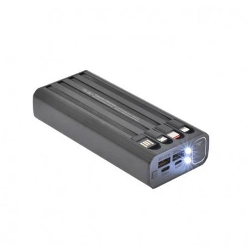 Treqa power bank 4 Εξόδων 20000mAh 100W TR-967 Μαύρο