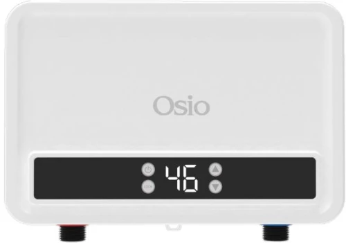 Osio OHF-2590W Λευκός αδιάβροχος ηλεκτρικός ταχυθερμαντήρας τοίχου για μπάνιο IPX4 με οθόνη 5500W