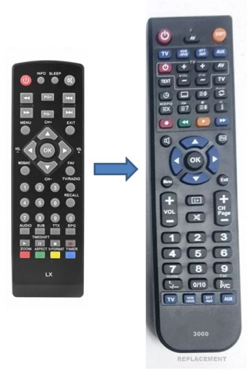 STRONG SRT8113 REPLACEMENT REMOTE CONTROL