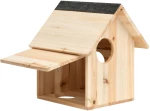 vidaXL Σπιτάκι Σκίουρου 26 x 25 x 29 εκ. Μασίφ Ξύλο Ελάτης