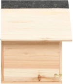 vidaXL Σπιτάκι Σκίουρου 26 x 25 x 29 εκ. Μασίφ Ξύλο Ελάτης