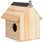 vidaXL Σπιτάκι Σκίουρου 26 x 25 x 29 εκ. Μασίφ Ξύλο Ελάτης
