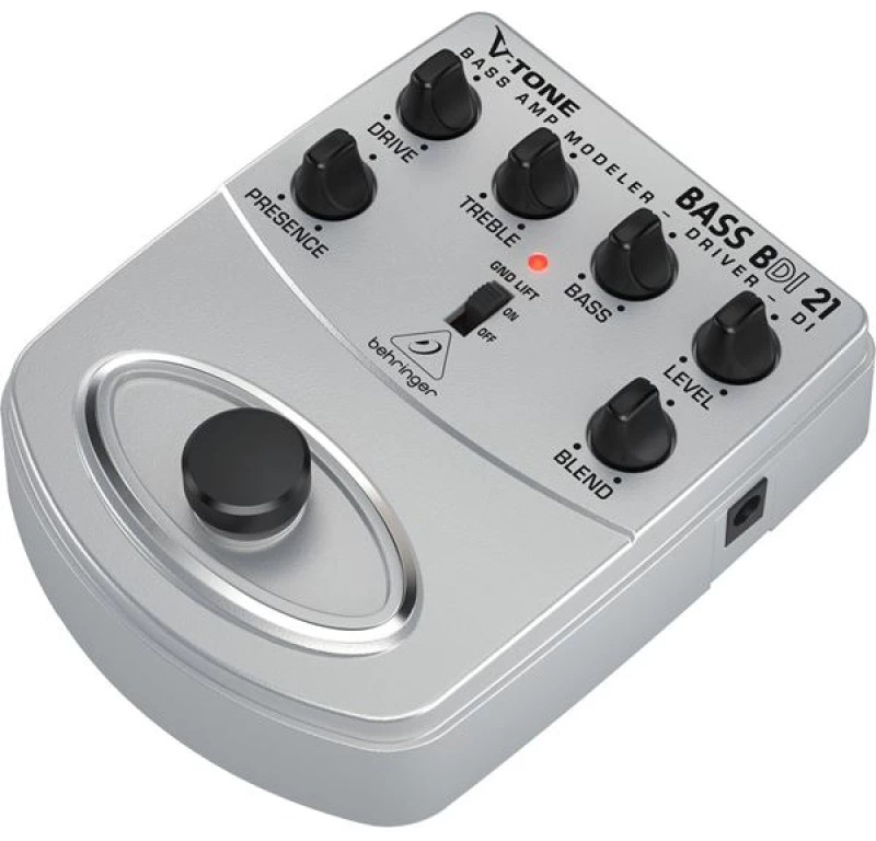 BEHRINGER BDI-21 Πετάλι Εξομοιωτής, Προενισχυτής και DI Ηλεκτρικού Μπάσου
