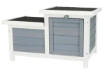 Μικρό σπιτάκι Trixie 62390 70 x 43 x 45 cm Κουνέλι Ξύλο Λευκό/Γκρι