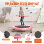 VEVOR 36" Trampoline for Kids Foldable Mini Toddler Trampoline Indoor Outdoor