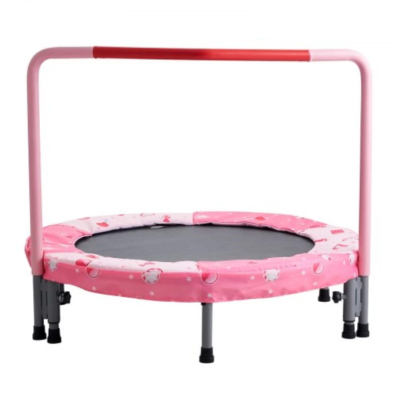 VEVOR 36" Trampoline for Kids Foldable Mini Toddler Trampoline Indoor Outdoor