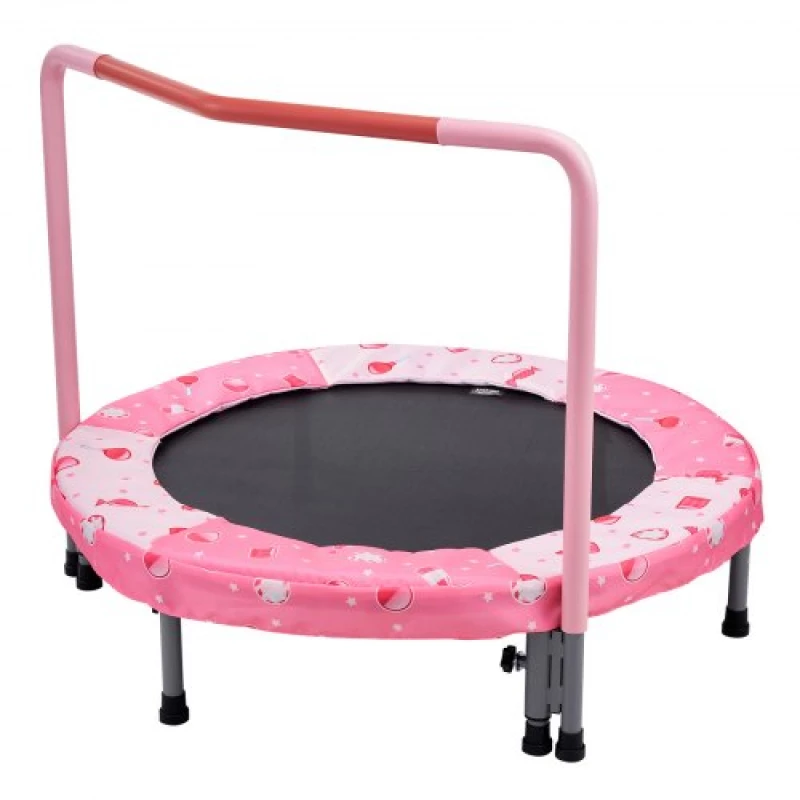 VEVOR 36" Trampoline for Kids Foldable Mini Toddler Trampoline Indoor Outdoor