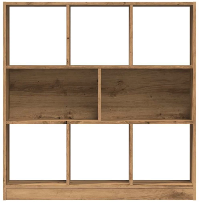 vidaXL Ντουλάπι βιβλίων Artisan Oak 97,5x29,5x100 cm Ξύλο μηχανής